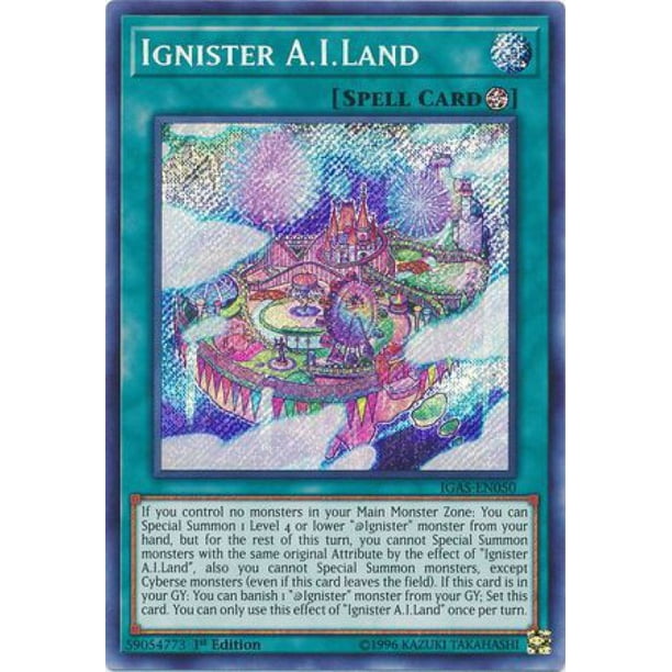 Ultra Rare Land Ignister A.I MP21-EN021 NM